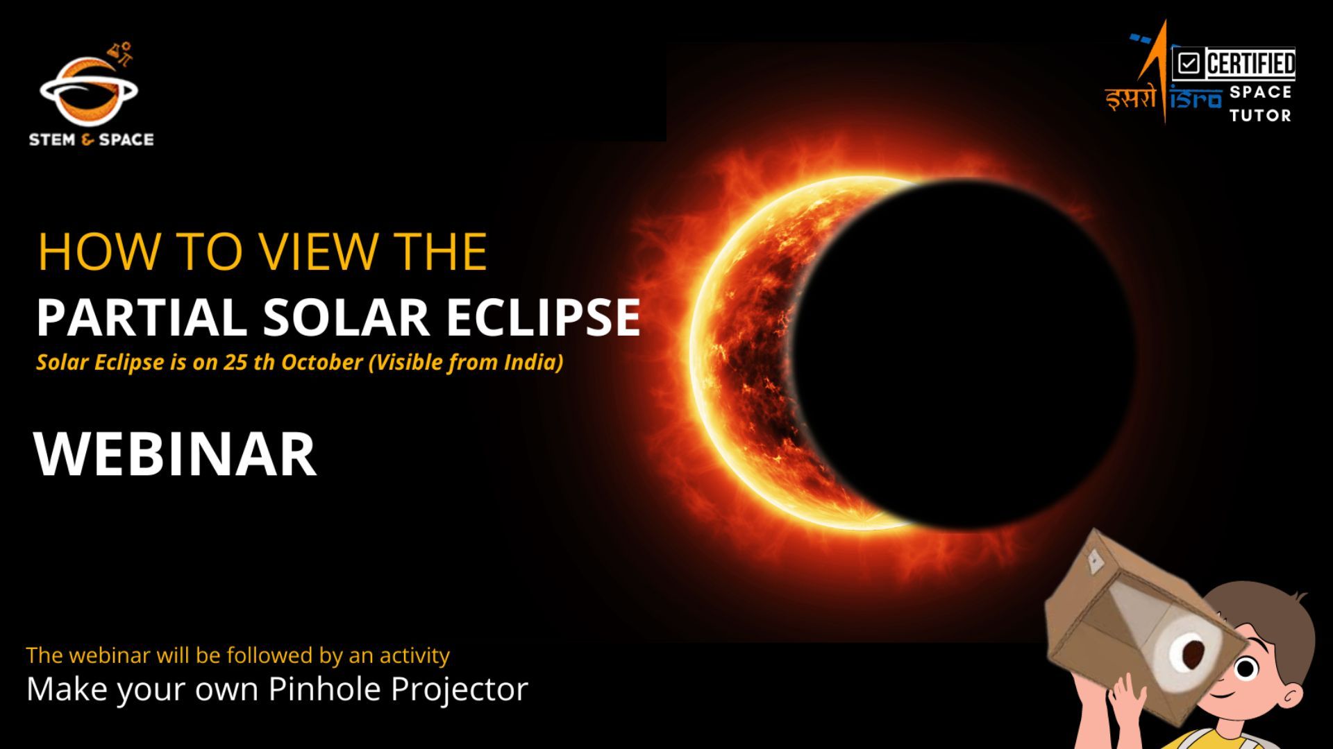 How to view the partial solar eclipse