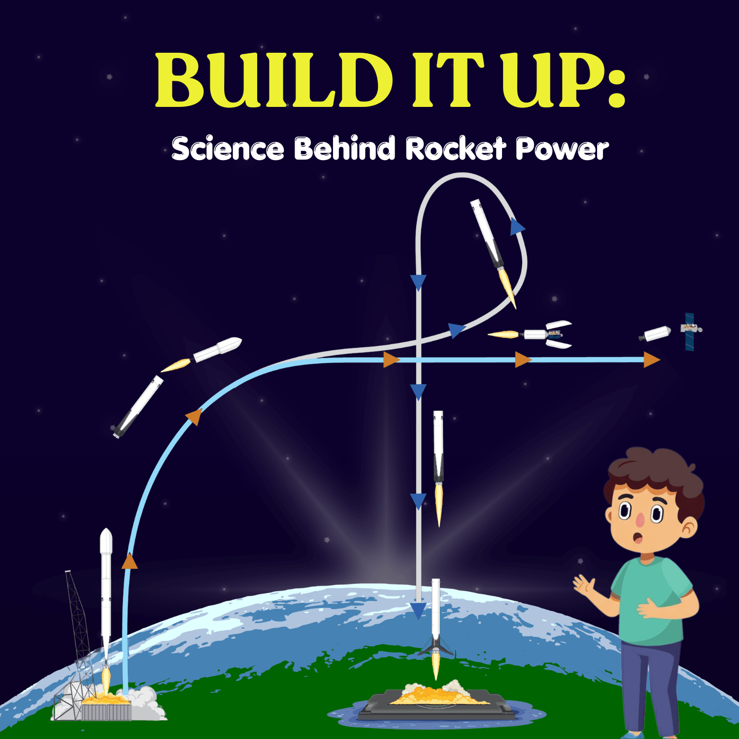 Build It Up: Science behind Rocket Power