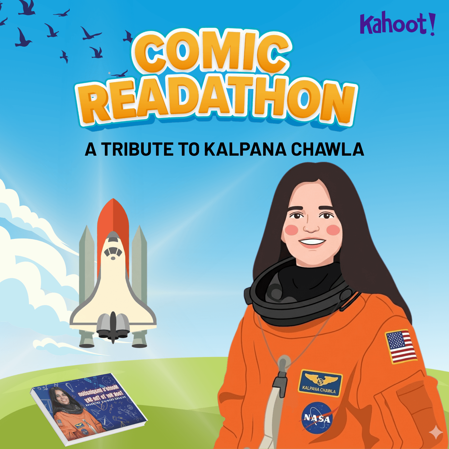 Comic Readathon: A Tribute to Kalpana Chawla
